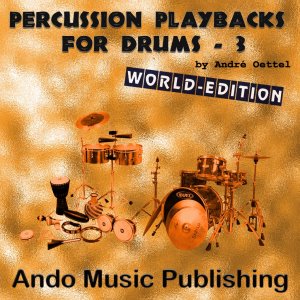 Vorderes Coverbild Percussion Playbacks for Drums 3 - World-Edition