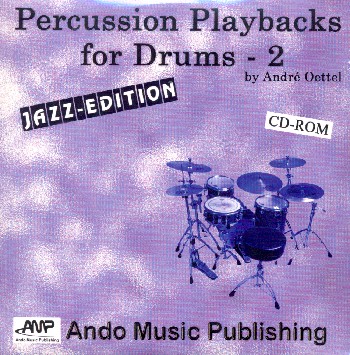 Vorderes Coverbild Percussion Playbacks 2 - Jazz-Edition