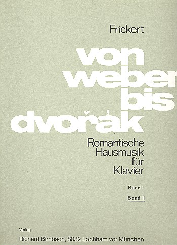 Vorderes Coverbild Von Weber bis Dvorak Band 2