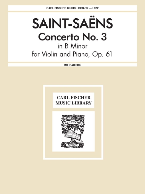 Vorderes Coverbild Concerto b minor no.3 op.61