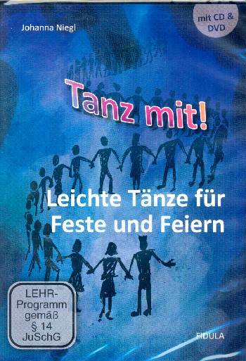 Vorderes Coverbild Tanz mit - Leichte Tänze für Feste und Feiern (+DVD +CD)