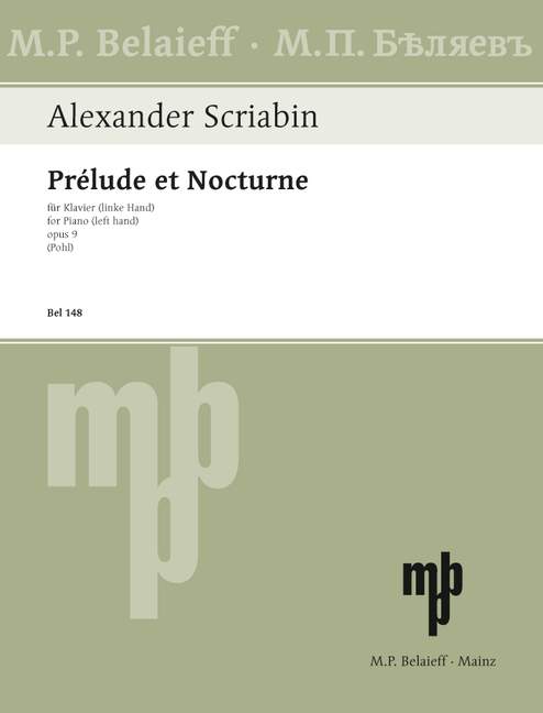 Vorderes Coverbild Prelude et Nocturne op.9