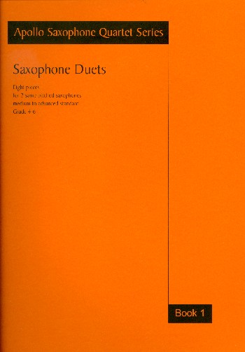 Vorderes Coverbild Saxophone Duets vol.1