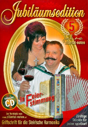 Vorderes Coverbild In Feierstimmung (+CD)