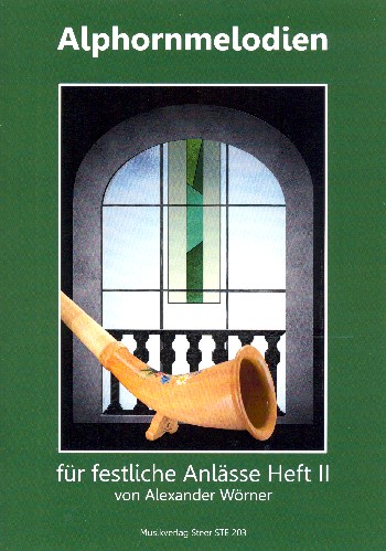 Vorderes Coverbild Alphornmelodien für festliche Anlässe Band 2 (+CD)