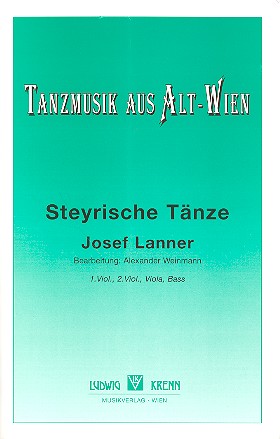 Vorderes Coverbild Steyrische Tänze op.165