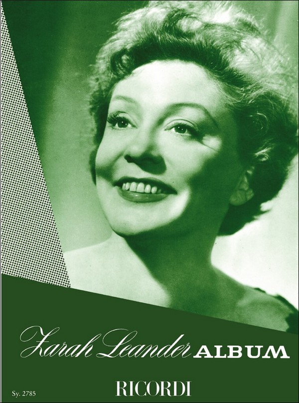 Vorderes Coverbild Zarah Leander Album