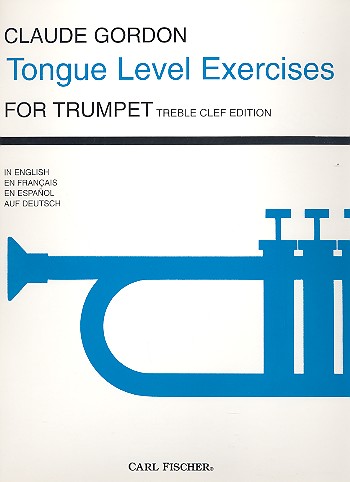 Vorderes Coverbild Tongue Level Exercises for trumpet