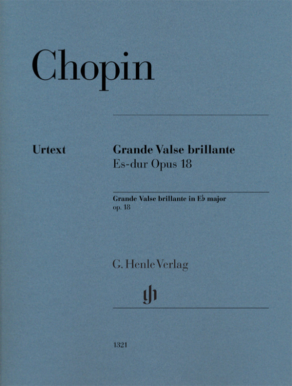 Vorderes Coverbild Grande valse brillante Es-Dur op.18