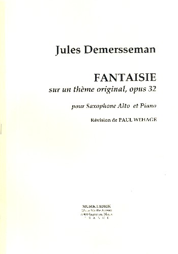 Fantasie sur un thème original op.32