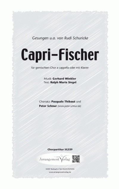 Vorderes Coverbild Capri-Fischer