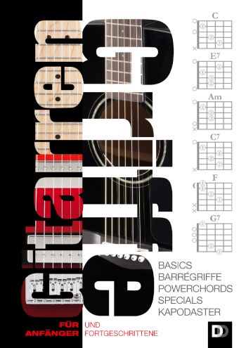 Vorderes Coverbild Gitarrengriffe für Anfänger und Fortgeschrittene