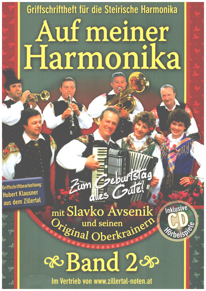 Vorderes Coverbild Auf meiner Harmonika Band 2 (+CD)