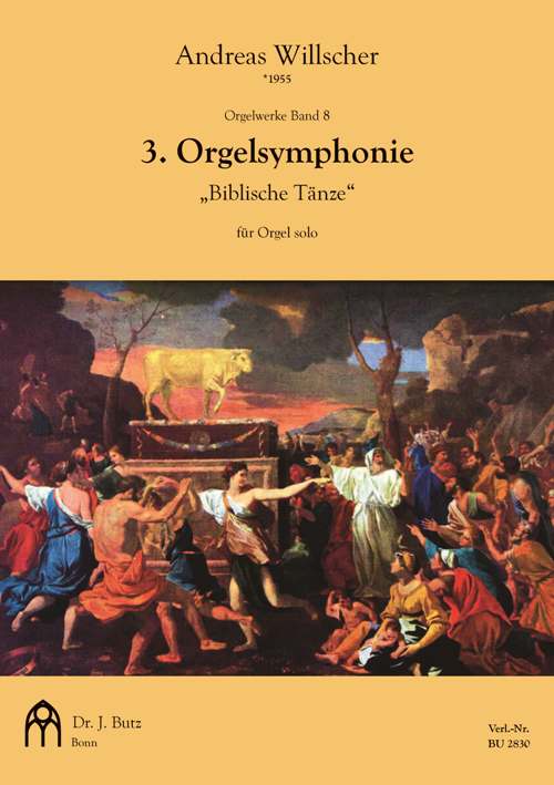 Vorderes Coverbild Orgelwerke Band 8 - Sinfonie Nr.3
