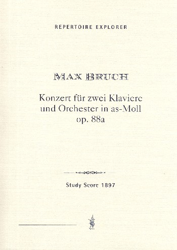 Vorderes Coverbild Konzert as-moll op.88a