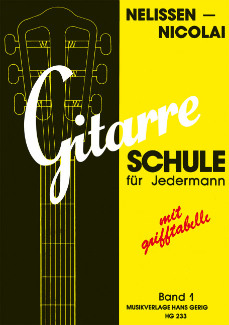 Vorderes Coverbild Gitarrenschule für Jedermann Band 1