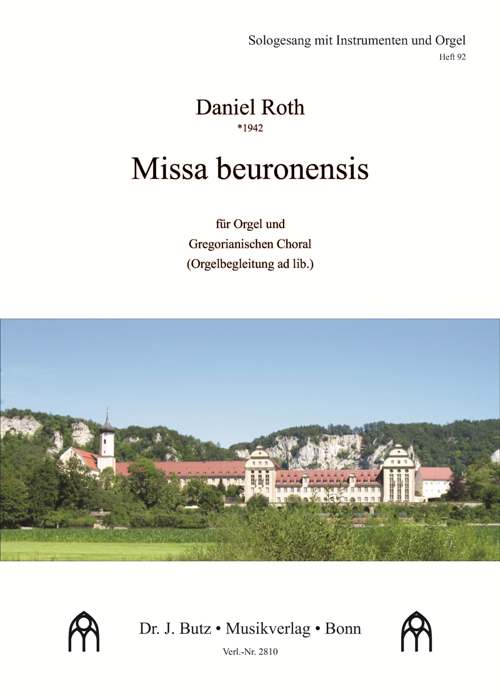 Vorderes Coverbild Missa beuronensis