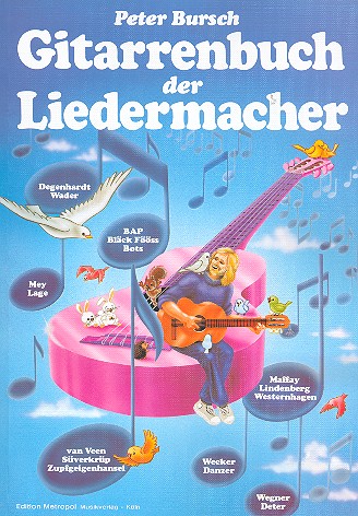 Vorderes Coverbild Gitarrenbuch der Liedermacher