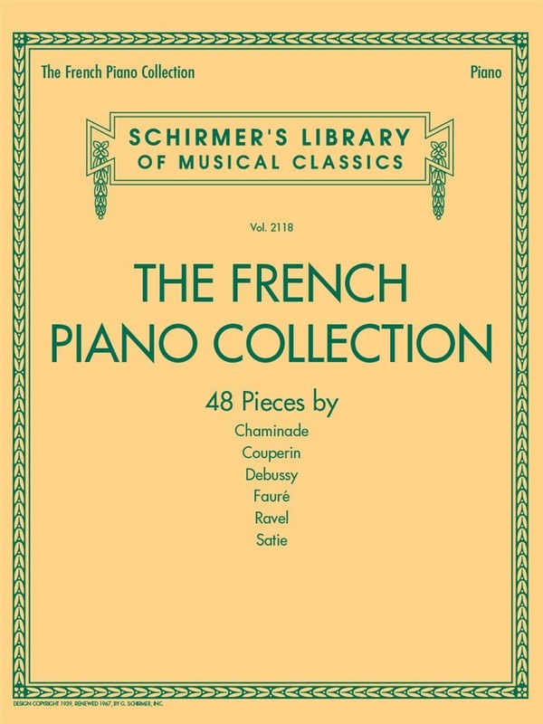 Vorderes Coverbild The French Piano Collection