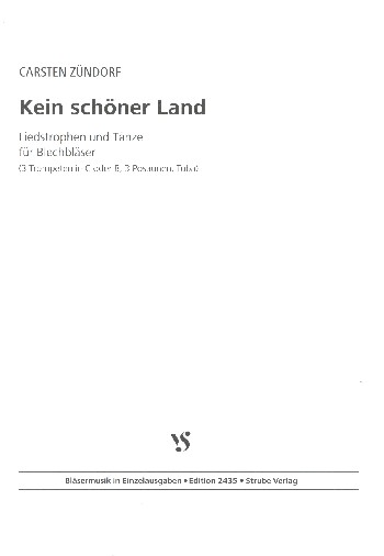 Vorderes Coverbild Kein schöner Land