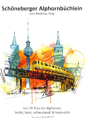 Vorderes Coverbild Schöneberger Alphornbüchlein