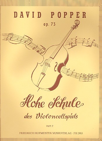 Vorderes Coverbild Hohe Schule des Violoncellspiels op.73 Band 2