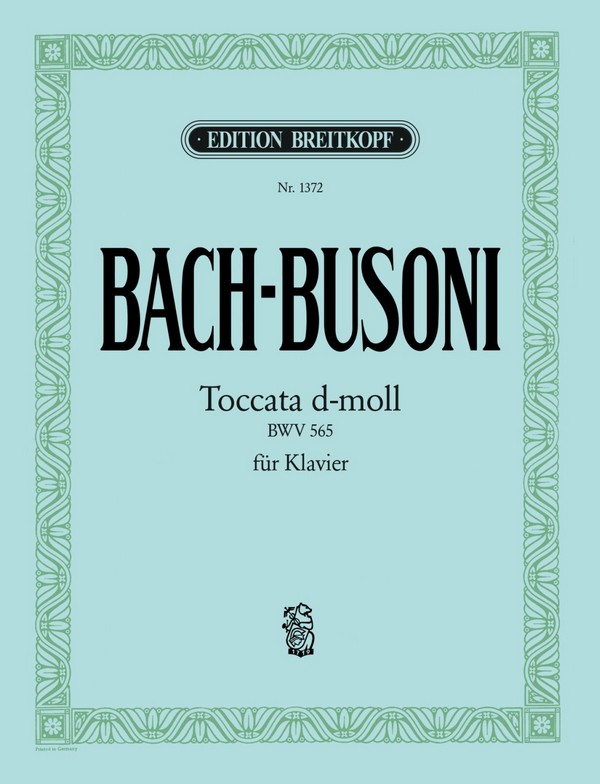 Vorderes Coverbild Toccata d-Moll BWV565