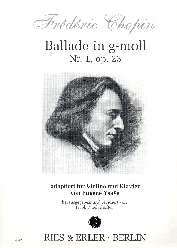 Vorderes Coverbild Ballade g-Moll Nr.1 op.23