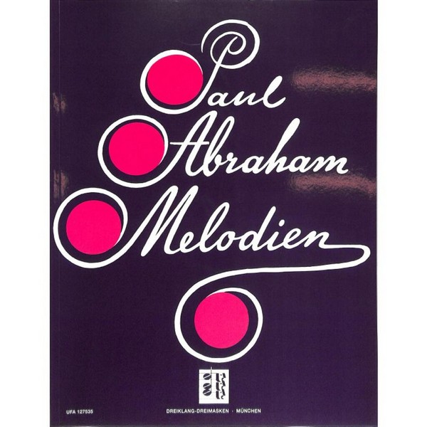 Vorderes Coverbild Paul-Abraham-Melodien für Gesang