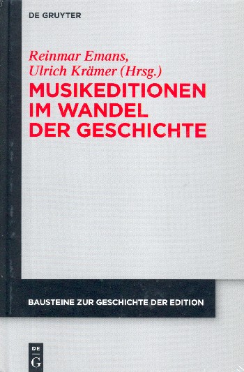 Vorderes Coverbild Musikeditionen im Wandel der Geschichte
