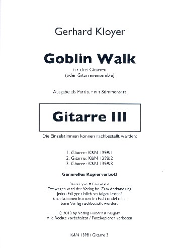 Vorderes Coverbild Goblin Walk