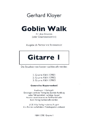 Vorderes Coverbild Goblin Walk