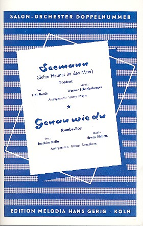 Vorderes Coverbild Seemann deine Heimat ist das Meer