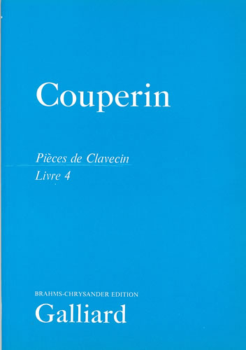 Vorderes Coverbild PIECES DE CLAVECIN LIVRE 4, PARIS