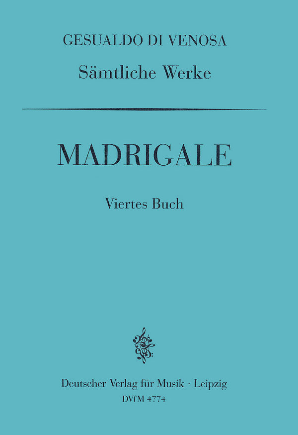 Vorderes Coverbild Sämtliche Madrigale Band 4
