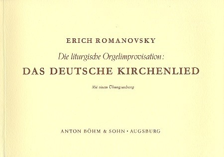 Vorderes Coverbild Die liturgische Orgelimprovisation