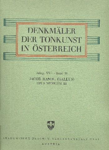 Vorderes Coverbild Opus Musicum Band 3