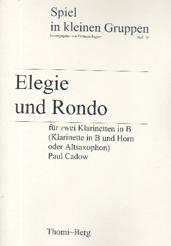 Vorderes Coverbild Elegie und Rondo