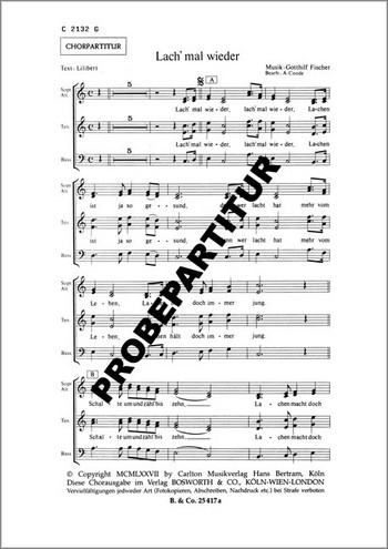 Vorderes Coverbild Lach mal wieder