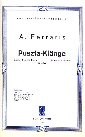 Vorderes Coverbild Puszta-Klänge: Czardas