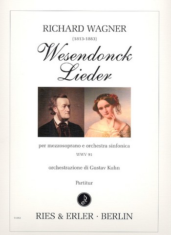 Vorderes Coverbild Wesendonck Lieder WWV91