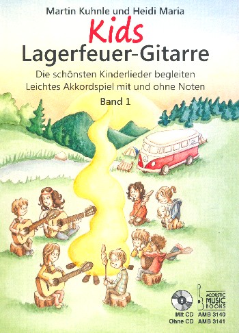 Vorderes Coverbild Kids Lagerfeuer-Gitarre Band 1