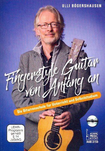 Vorderes Coverbild Fingerstyle Guitar von Anfang an (+DVD-ROM)