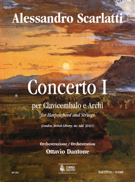 Vorderes Coverbild Concerto no.1 for harpsichord and strings
