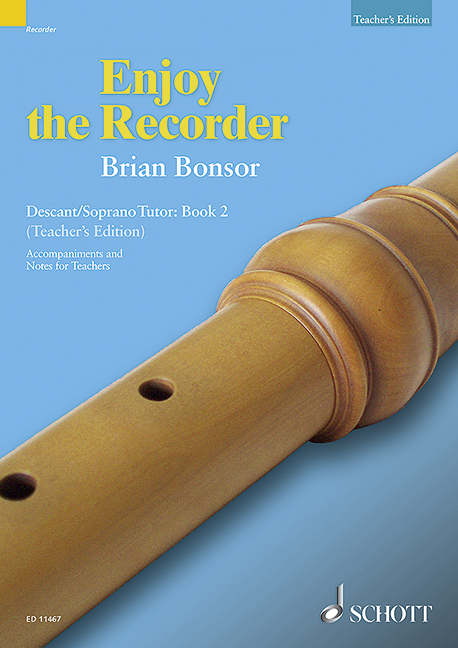 Vorderes Coverbild Enjoy the Recorder descant tutor vol.2