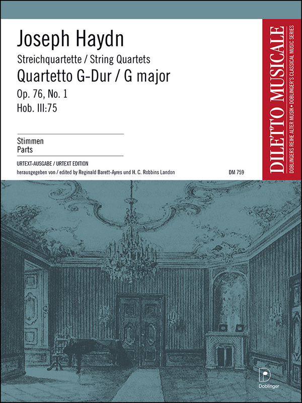 Vorderes Coverbild Streichquartett G-Dur op.76,1