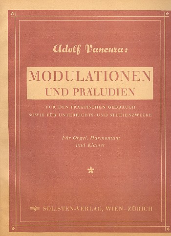 Vorderes Coverbild Modulationen und Präludien