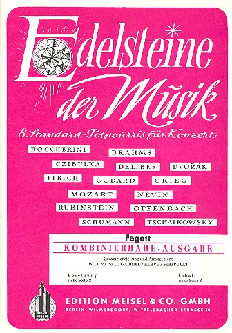 Vorderes Coverbild 8 Edelsteine der Musik