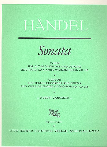 Vorderes Coverbild Sonate C-Dur 