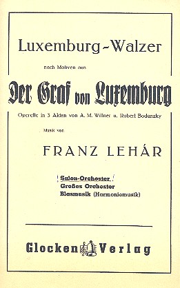 Vorderes Coverbild Luxemburg-Walzer   